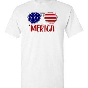 Merica Glasses Shirt for Men Tshirt